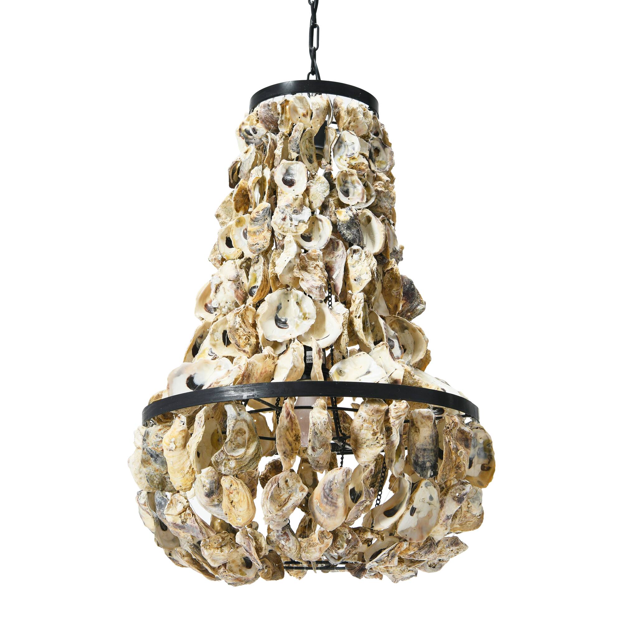 Hello Honey® 29" Oyster Shell Chandelier